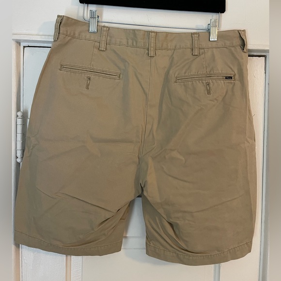 Polo shorts. 9” inseam. Khaki color. Size 34 - Picture 4 of 4